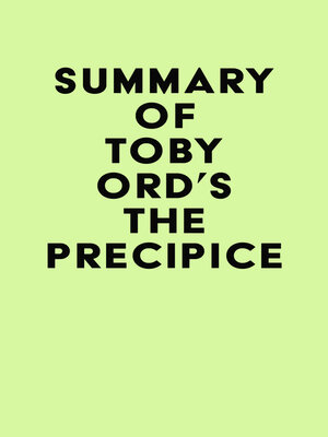 cover image of Summary of Toby Ord's the Precipice
